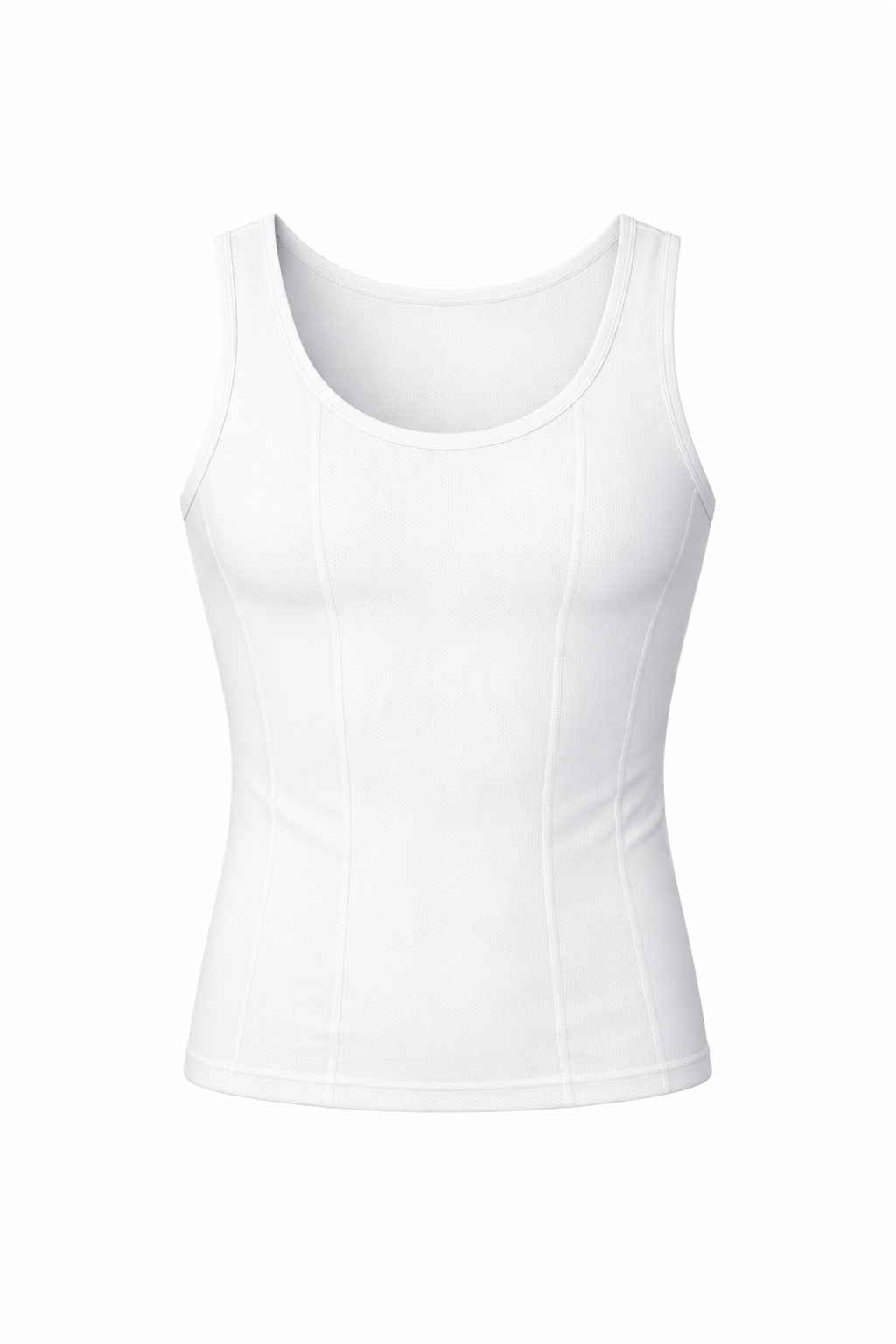 WEFITMEN Performance Compression Tank - White Colorway(PREORDER)