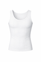WEFITMEN Performance Compression Tank - White Colorway(PREORDER)