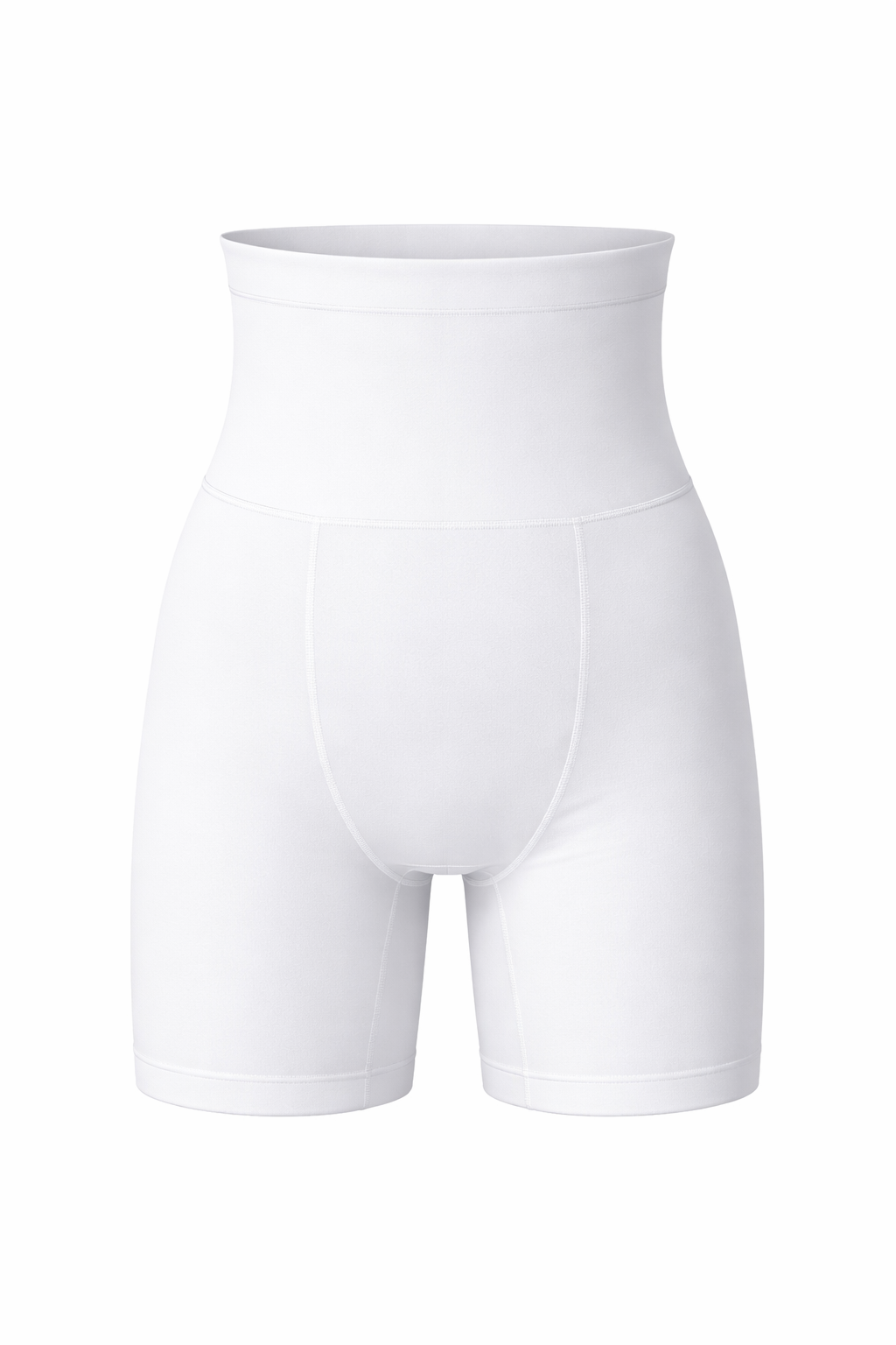 WEFITMEN Waist Compression Shorts - White