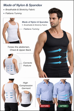 WEFITMEN Performance Compression Tank - White Colorway(PREORDER)